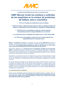 AIMC Marcas revela los cambios y actitudes de los españoles en la