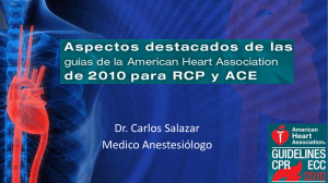 reanimacion cardio pulmonar r.c.p.