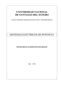 Sistemas Eléctricos de Potencia - Facultad de Ciencias Exactas y