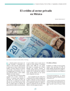 El crédito al sector privado en México