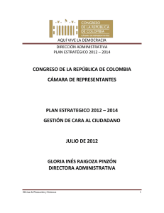 Plan Estrategico 2012-2014