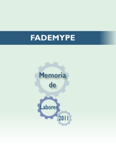 FADEMYPE Memoria de