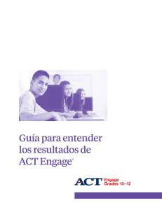 Using Your ACT Engage Results 10