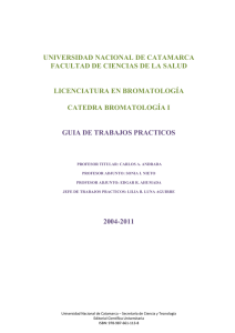 Cátedra Bromatología I - Editorial Cientifica