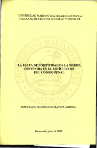 Page 1 UNIVERSIDAD MARIANO GÁLVEZ DE GUATEMALA