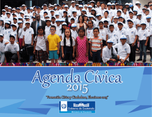 Agenda cívica 2015 - Ministerio de Educación