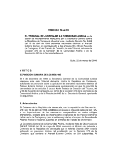 1. Antecedentes - Tribunal de Justicia de la Comunidad Andina
