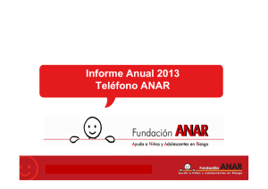 Informe - Fundación ANAR