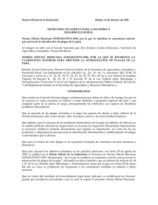 Diario Oficial de la Federación Martes 13 de febrero de