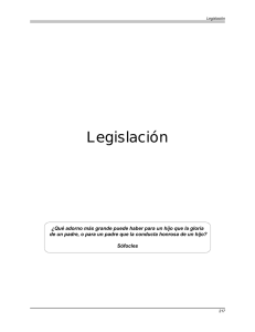 A) Legislación Nacional