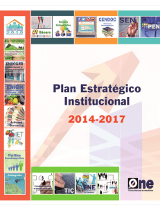 Plan estrategico institucional 2014.indd