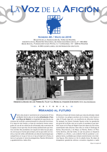 Boletín Nº48 - Asociación EL TORO de Madrid