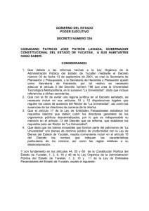 gobierno del estado poder ejecutivo decreto número 336 ciudadano