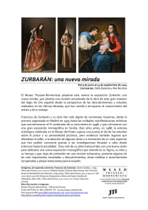 ZURBARÁN: una nueva mirada - Museo Thyssen