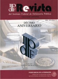 Revista IFDP 05 - Instituto Federal de Defensoría Pública