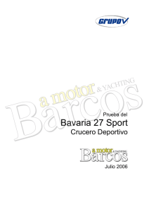Bavaria 27 Sport - Nautibarcos.com