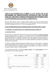 CIRCULAR(463 kB.) - Diputación de Valladolid