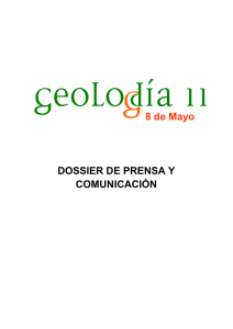 Geolodía 11 - Programa y Descripcion