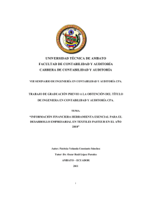 universidad técnica de ambato facultad de contabilidad y auditoría