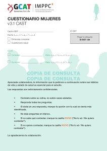 Cuestionario para mujeres en castellano
