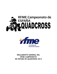 Reglamento RFME Campeonato de España de