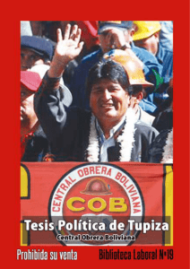 Central Obrera Boliviana - Ministerio de Trabajo, Empleo y Previsión