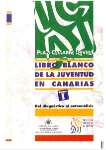 Libro Blanco de la Juventud en Canarias: del