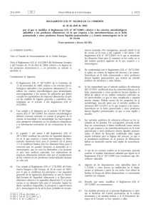 Reglamento (UE) no 365/2010 de la Comisión, de 28 de abril