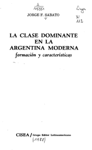 LA CLASE DOMINANTE EN LA ARGENTINA MODERNA
