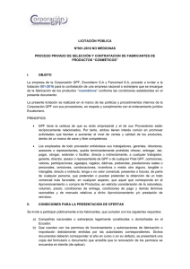 licitaci&oacute;n p&uacute;blica n&ordm;001-2016 no medicinas