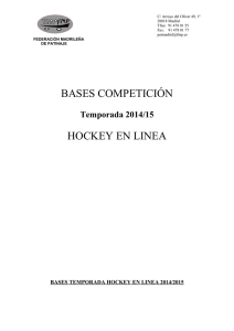 bases temporada hockey en linea 2004/2005