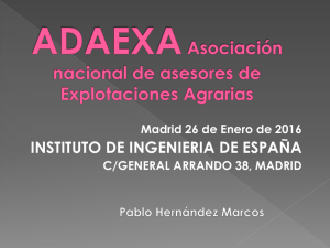 ADAEXA Asociación nacional de asesores de Explotaciones Agrarias
