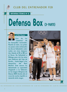 Defensa box - BaloncestoTecnico