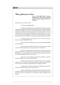 Asesoría Jurídica - Texto de los fallos analizados.