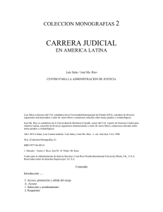 Carrera Judical en América Latina (1990) (Spanish)