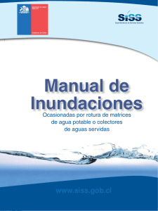 Manual de Inundaciones - Superintendencia de Servicios Sanitarios