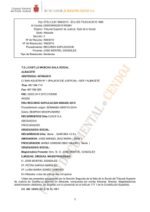 Roj: STSJ CLM 1968/2015 - Unión General de Trabajadores