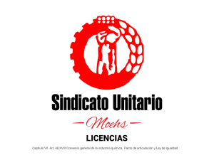 licencias laborales - Sindicato Unitario de Cantabria