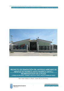 Proyecto Técnico - Ayuntamiento de Jerez