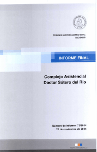 Sí - Complejo Asistencial Dr. Sotero del Rio