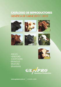 Descarga Catálogo Carne GenPro 2012