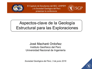 Aspectos-clave de la Geología Estructural para las Exploraciones