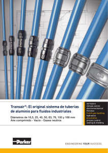Transair®: El original sistema de tuberías de aluminio para fluidos