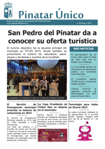 Descargar boletín de febrero 2015 - Ayuntamiento de San Pedro del