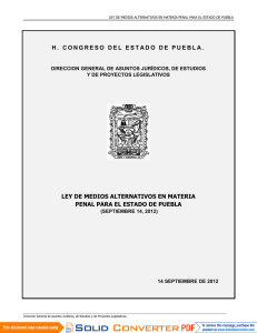 honorable congreso del estado libre y soberano de puebla ley de