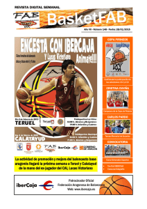 revista 148 - Federación Aragonesa de Baloncesto