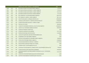 Medio Ambiente y Sostenibilidad