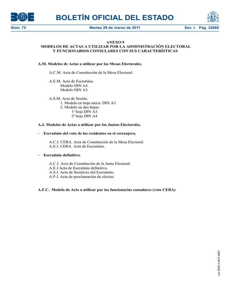 boletín oficial del estado