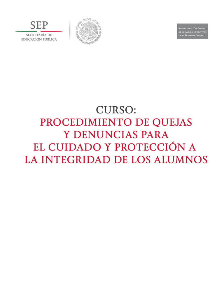 Procedimiento De Quejas Y Denuncias Para El Cuidado