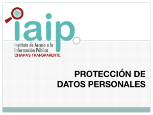 protección de datos personales